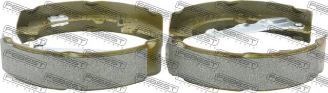 Тормозные колодки Febest. Артикул 0102-GGN25R