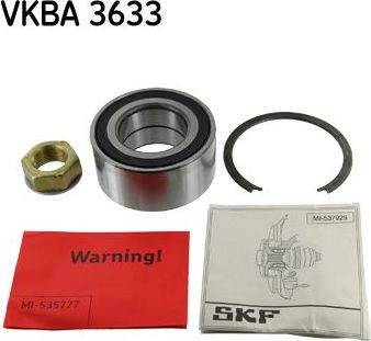 Ступичный подшипник (комплект) SKF. Артикул VKBA 3633