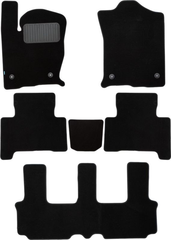 Коврики текстильные Klever Premium для салона Haval H9 кроссовер 2015-2026. Артикул KLEVER0509900922110kh