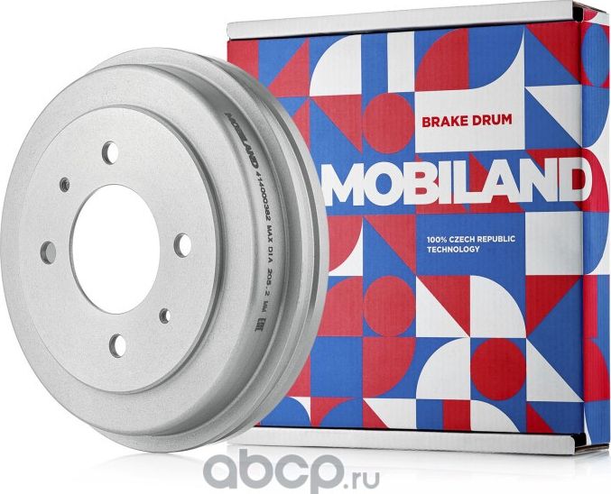 Барабан тормозной HYUNDAI ELANTRA III (XD), ELANTRA III седан (XD) (Mobiland). Артикул 414000382