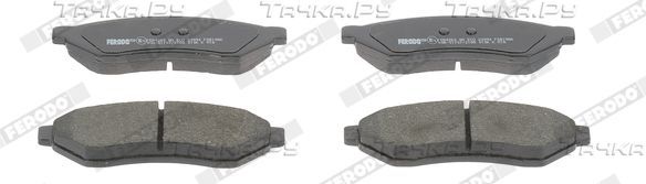 Тормозные колодки Ferodo Premier Eco Friction задние для Chevrolet Epica I 2005-2012. Артикул FDB1986