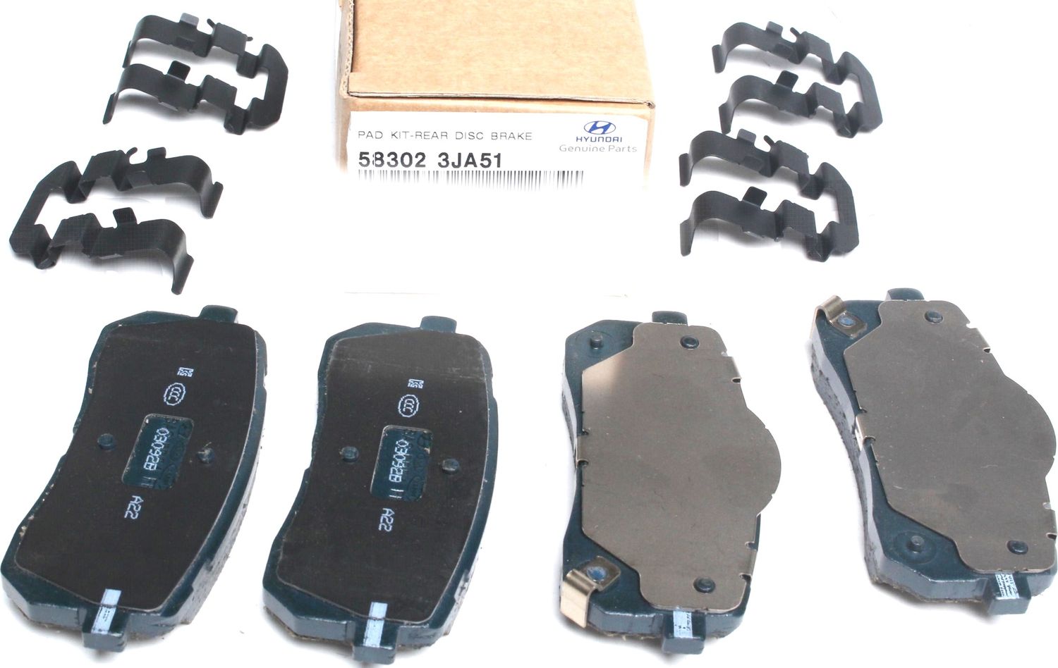 Тормозные колодки Hyundai / KIA. Артикул 583023JA51