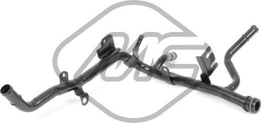 Патрубок радиатора (системы охлаждения) Metalcaucho. Артикул 03027