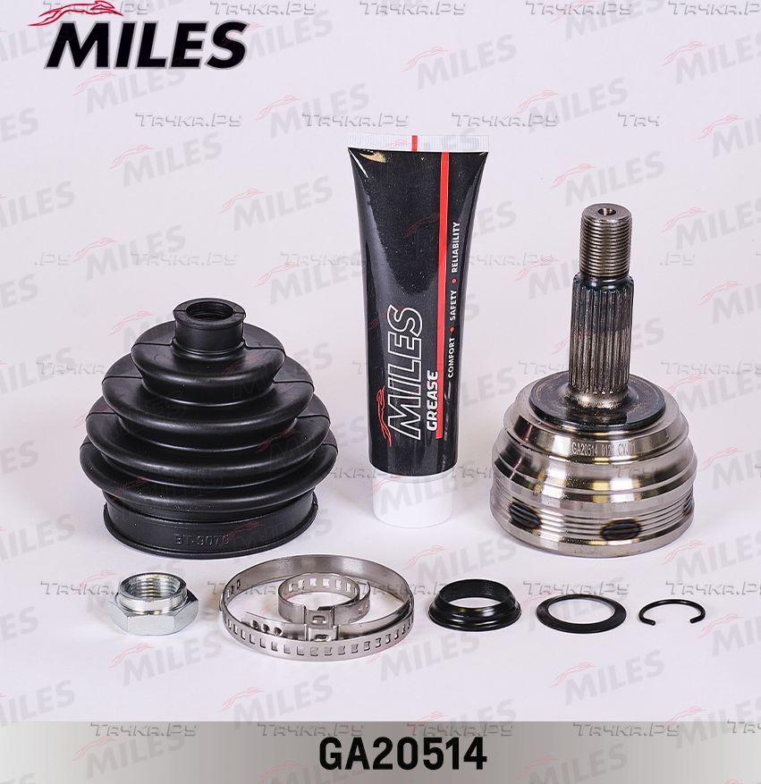 Шрус наружный (граната) Miles для Volkswagen Golf III 1991-1999. Артикул GA20514