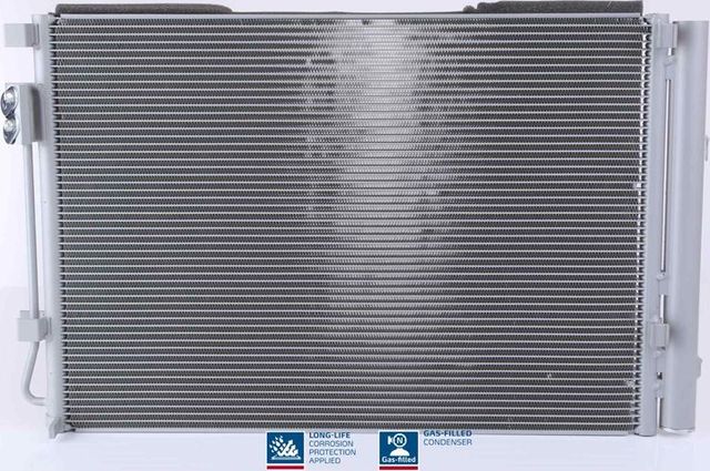 Радиатор кондиционера (конденсатор) Nissens (алюминий) для Hyundai Solaris I 2010-2017. Артикул 940564