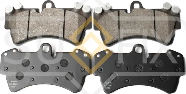 Колодки дисковые тормозные передние правые/левые AUDI Q7 (4LB) 2006-2015 (Sufix). Артикул SX1040