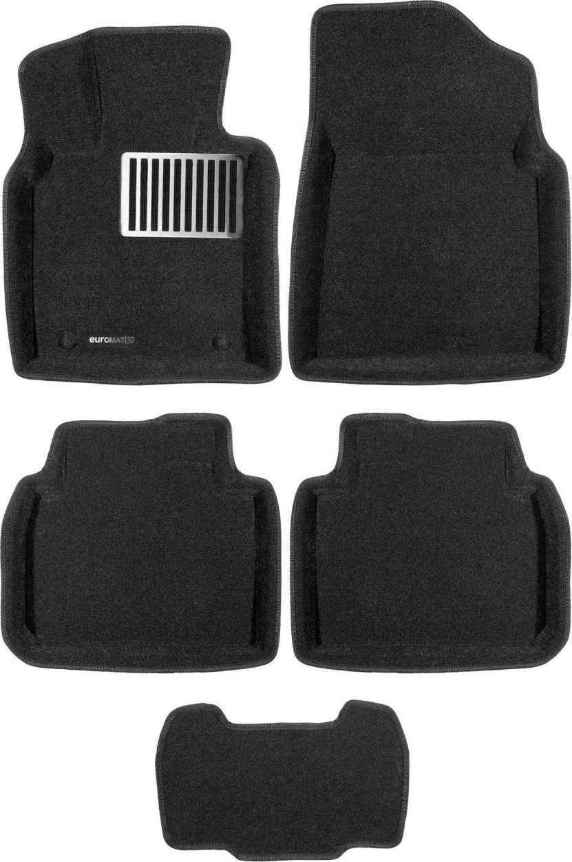 Коврики текстильные Euromat 3D Business для салона Lexus ES VII 2018-2026 Бежевые. Артикул EMC3D-005101T