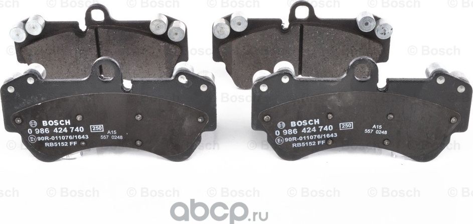 BOSCH 0986424740 Тормозные колодки. Артикул 986424740