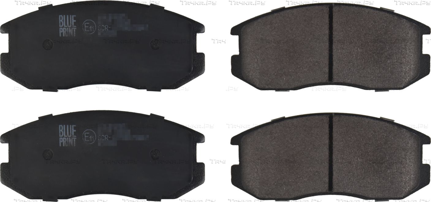 Тормозные колодки Blue Print передние для Proton Satria I (300) 2000-2006. Артикул ADC44245