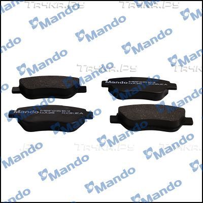 Тормозные колодки Mando передние для Lancia Musa I 2004-2012. Артикул MBF015169
