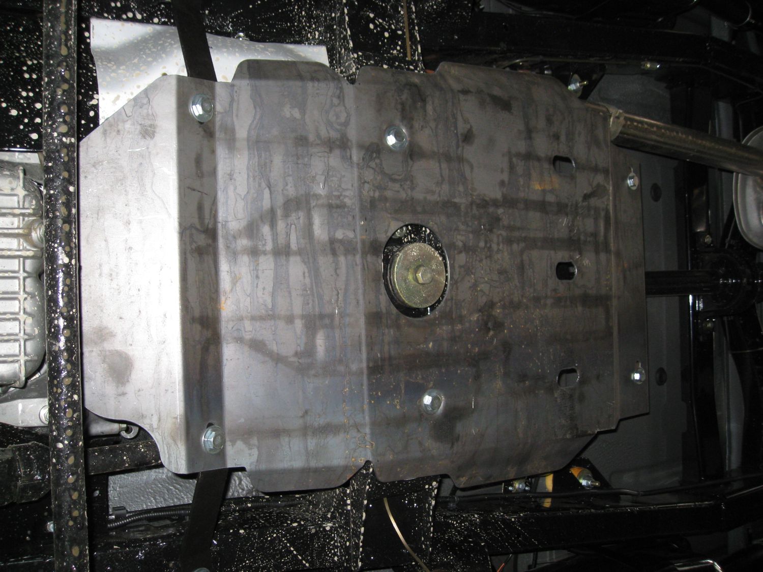 Защита алюминиевая Alfeco для КПП и РК УАЗ Патриот 2010-2014. Артикул ALF.39.02 AL4