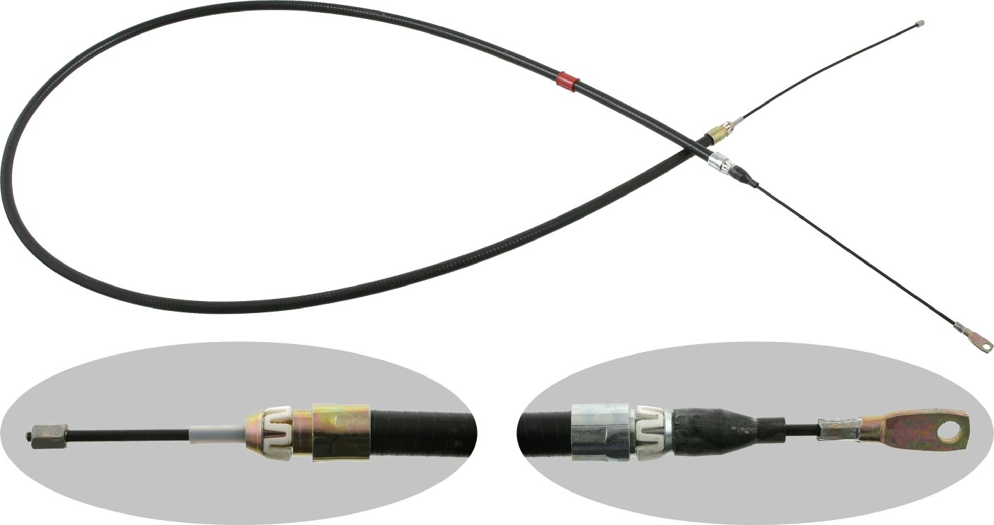 Трос ручника (тросик ручного тормоза) Febi Bilstein. Артикул 01667