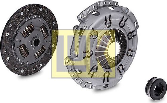 Сцепление (комплект) LuK RepSet для Audi A4 I (B5) 1994-2001. Артикул 621 1738 00