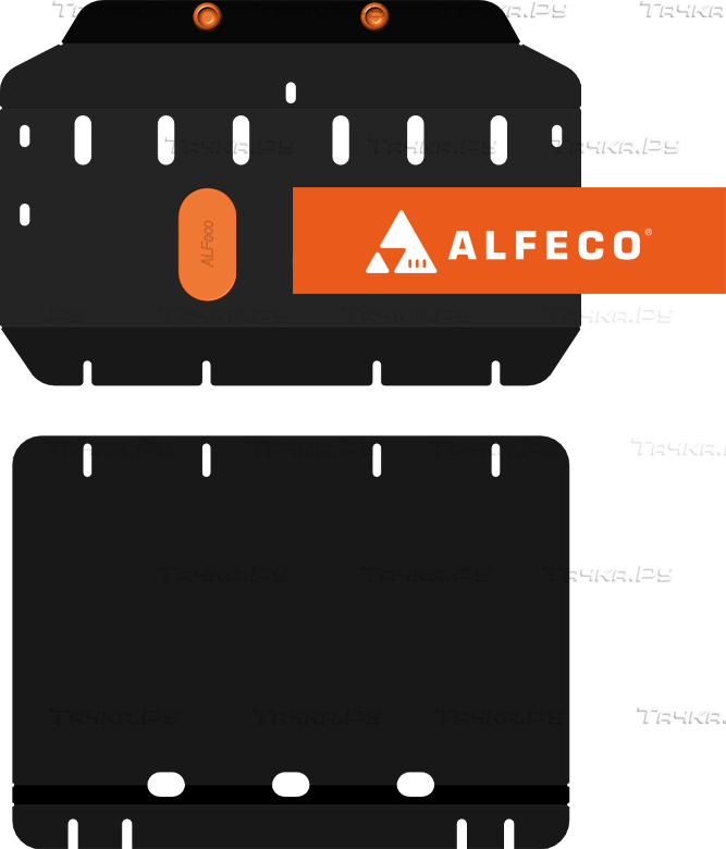 Защита Alfeco для картера и КПП Lifan MyWay 2017-2026. Артикул ALF.35.10