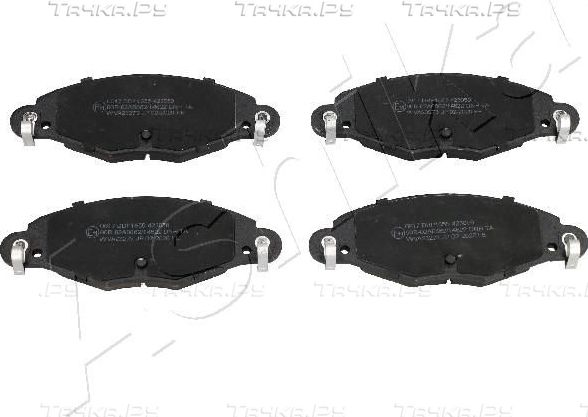 Тормозные колодки ASHIKA. Артикул 50-00-0617