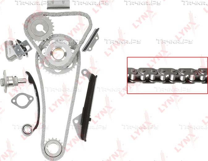 Цепь ГРМ LYNXauto для Nissan Almera N15 1995-2000. Артикул TK-0152