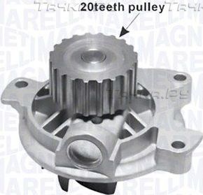 Помпа (водяной насос) Magneti Marelli. Артикул 352316171183