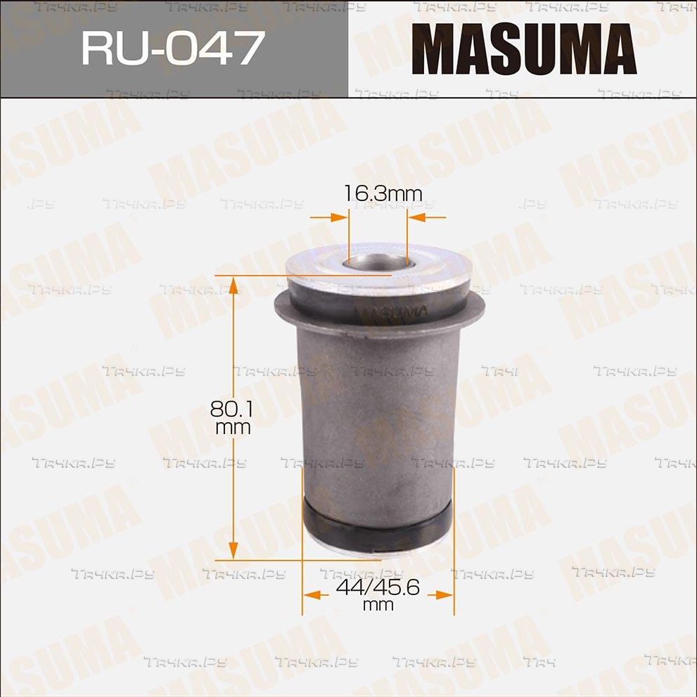 Сайлентблок переднего рычага подвески Masuma. Артикул RU-047