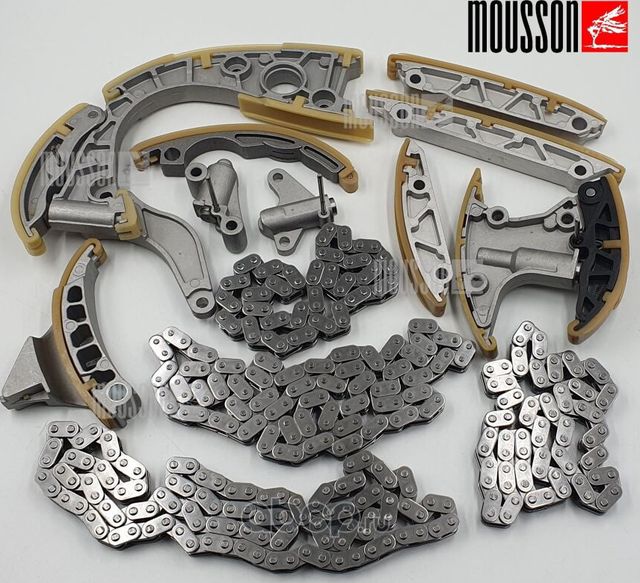 Комплект цепи ГРМ VAG 3,0D BKSBUNCEXACEXB gen2 (Mousson). Артикул STK30TEA896