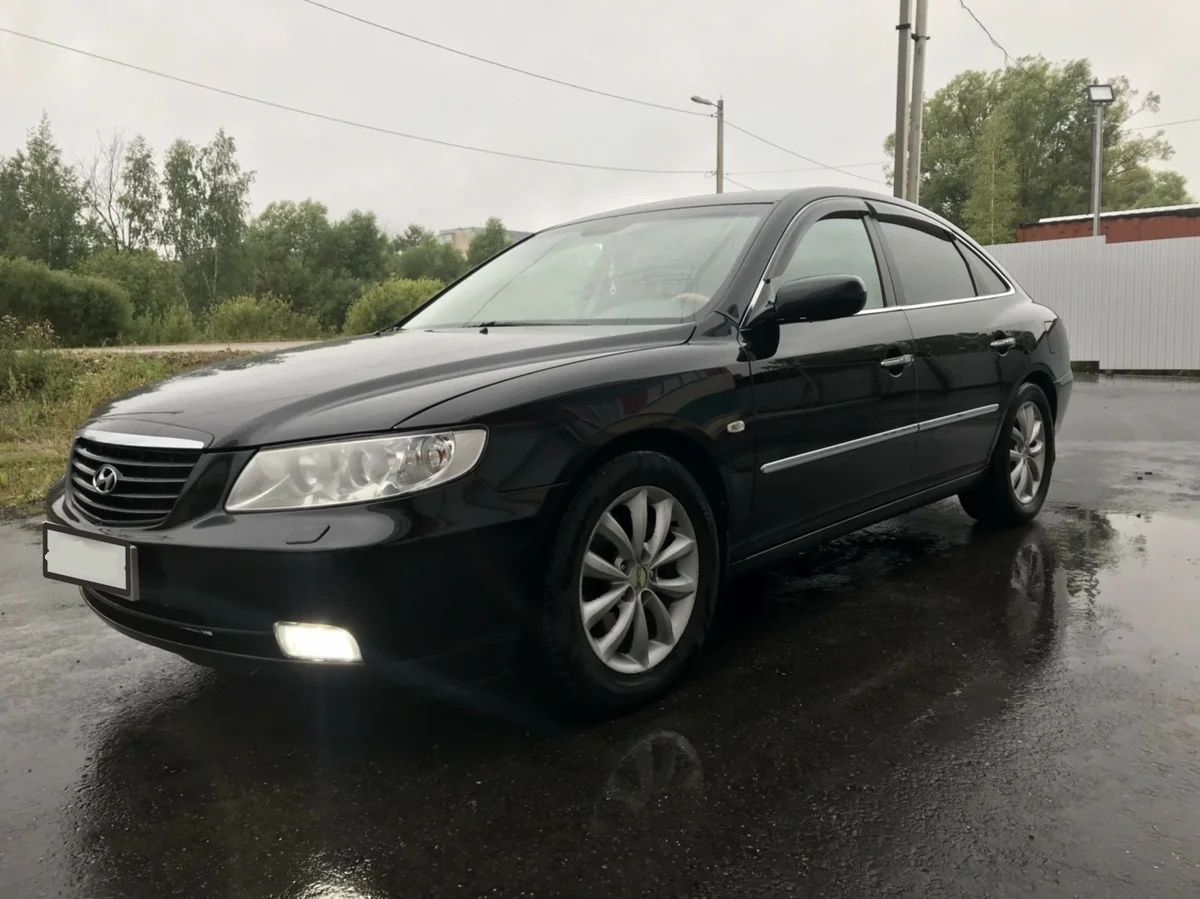 Дефлекторы Cobra Tuning для окон Hyundai Grandeur IV 2005-2011. Артикул H20605