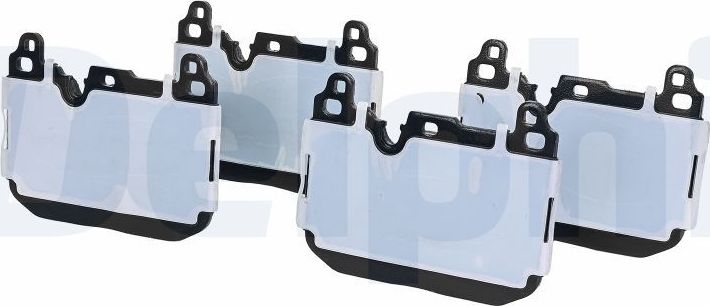 Тормозные колодки Delphi (Low-Metallic). Артикул LP3597