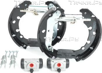 Тормозные колодки Bosch SuperPro задние для Ford Fiesta V 2001-2008. Артикул 0 204 114 625