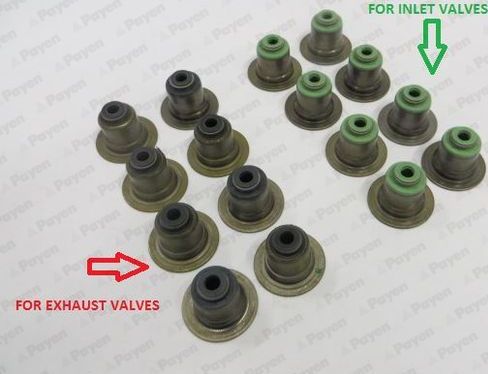 Колпачки маслосъемные 16шт. упак Payen (FPM (Fluor-Kautschuk)). Артикул HR5063