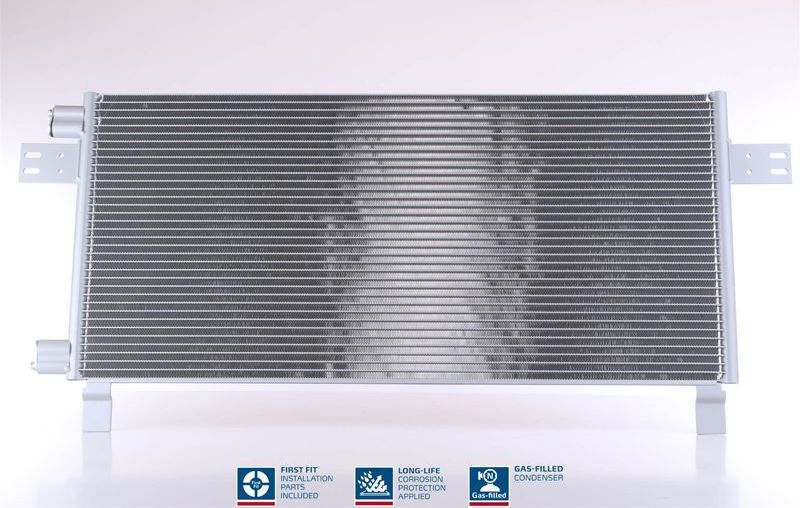 Радиатор кондиционера (конденсатор) Nissens (алюминий). Артикул 94681