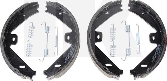 Тормозные колодки (стояночная тормозная система) NK задние для Mercedes-Benz GLK-Класс I (X204) 2008-2015. Артикул 2733802