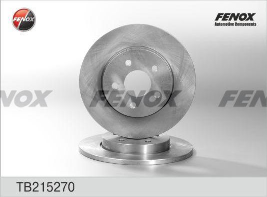 Тормозной диск Fenox. Артикул TB215270