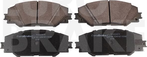 Тормозные колодки Eurobrake. Артикул 5502224575