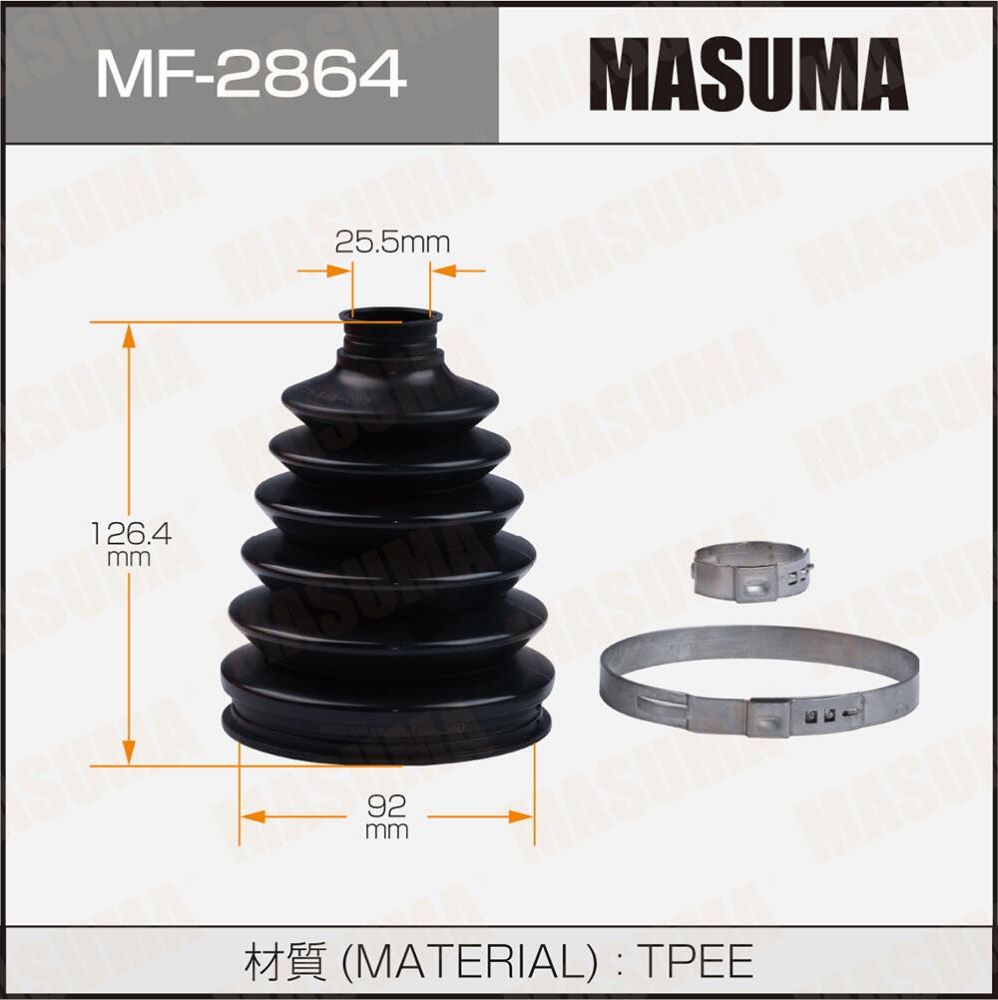 Пыльник шруса (комплект) Masuma. Артикул MF-2864