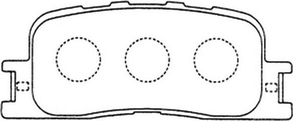 Тормозные колодки FIT. Артикул FP0885