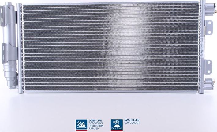 Радиатор кондиционера (конденсатор) Nissens (алюминий). Артикул 94781