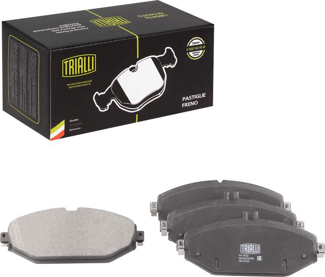 Тормозные колодки Trialli (Low-Metallic). Артикул PF 4402