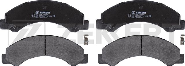 Тормозные колодки Zekkert задние для Isuzu Elf (N-Series) V (NKR8_, NKQ8_) 2003-2007. Артикул BS-2454