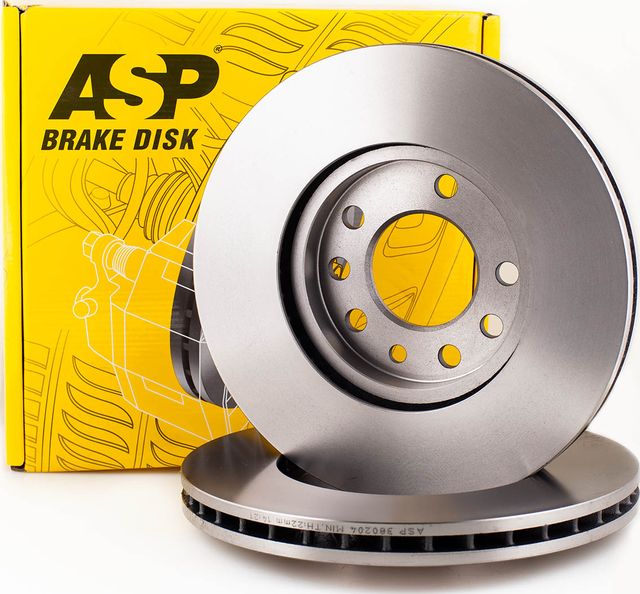 Диск тормозной OPEL ASTRA ZAFIRA перед. вент. (ASP). Артикул 380204