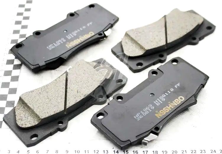 Тормозные колодки Nisshinbo. Артикул NP1069