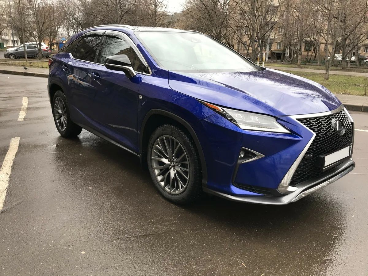 Дефлекторы Cobra Tuning для окон с хромированным молдингом Lexus RX IV 2015-2026. Артикул L21215CR