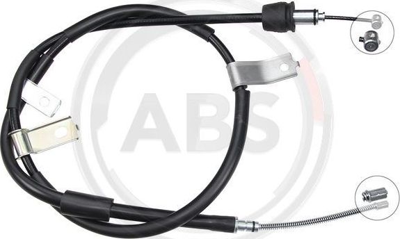 Трос ручника (тросик ручного тормоза) ABS. Артикул K13995