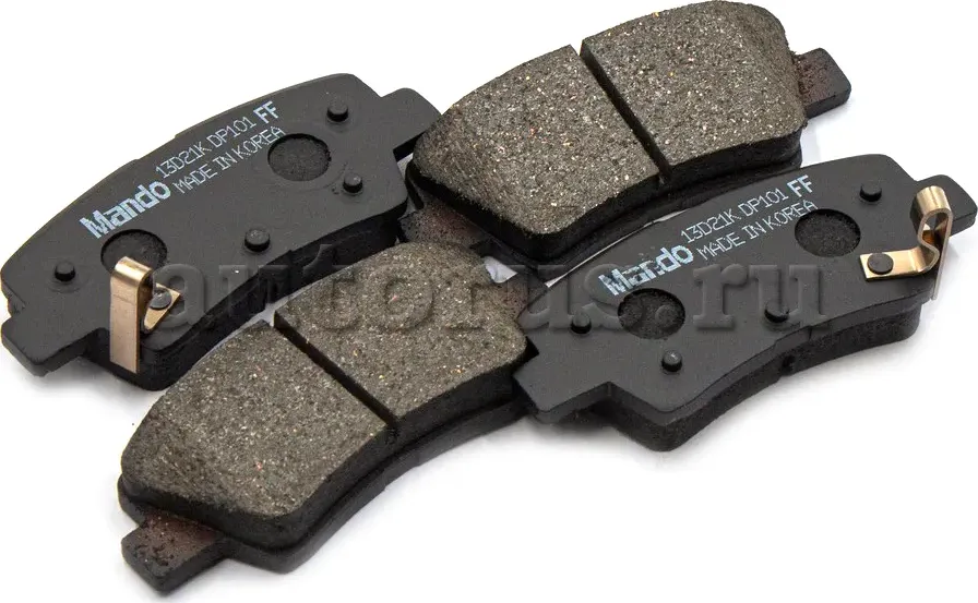 КОМПЛЕКТ КОЛОДОК ТОРМОЗНЫХ ДИСКОВЫХ HYUNDAI MPH39 (Mando). Артикул mph39