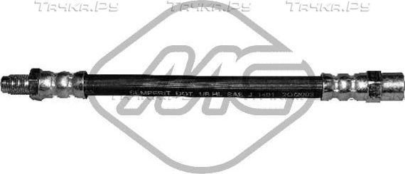 Тормозной шланг Metalcaucho. Артикул 96175