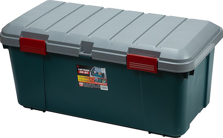 Ящик экспедиционный Iris Ohyama RV BOX Car Trunk 85, 85 литров 85x45x39 см, Хаки. Артикул CK-85
