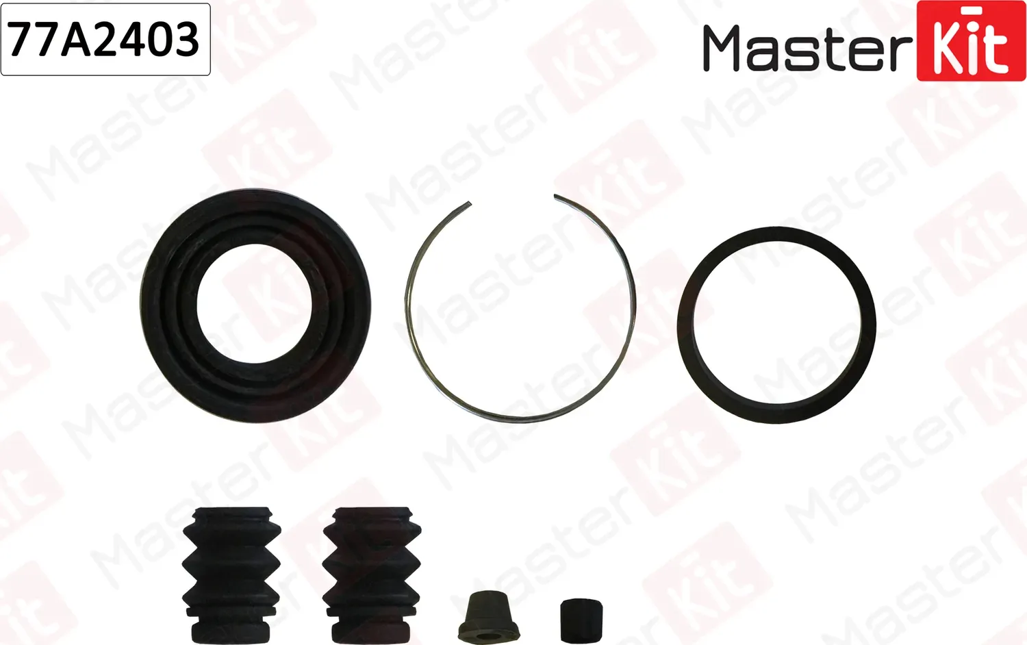 Ремкомплект тормозного суппорта MITSUBISHI GALANT 01-93- (Master KIT). Артикул 77A2403