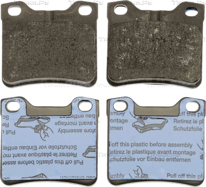 Тормозные колодки TRW COTEC задние для Peugeot 406 I 1995-2004. Артикул GDB1432