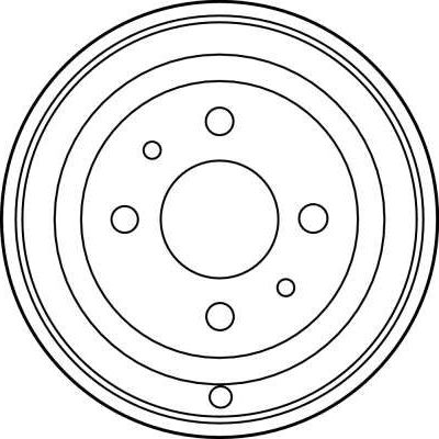 Тормозной барабан TRW. Артикул DB4201