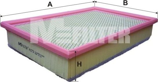 Воздушный фильтр MFilter. Артикул K 273