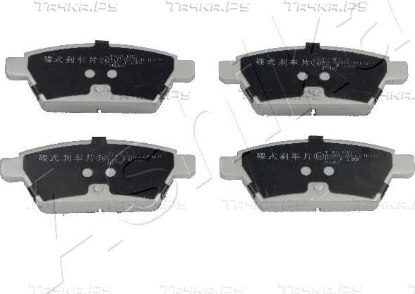 Тормозные колодки ASHIKA задние для Mazda 6 I (GG) 2002-2008. Артикул 51-03-312