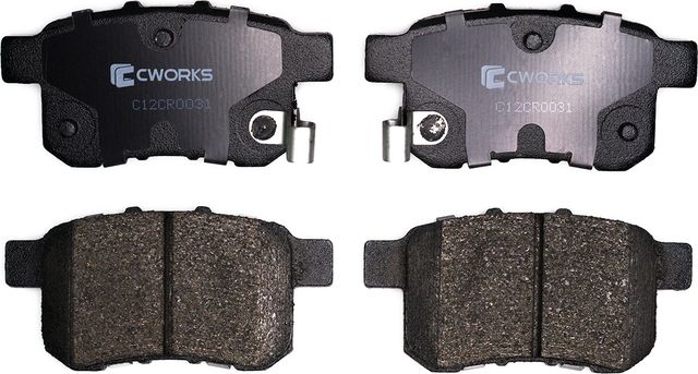 Тормозные колодки Cworks задние для BYD F6 2008-2014. Артикул C12CR0031