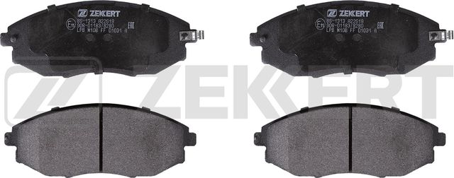 Тормозные колодки Zekkert передние для Chevrolet Epica I 2006-2012. Артикул BS-1313